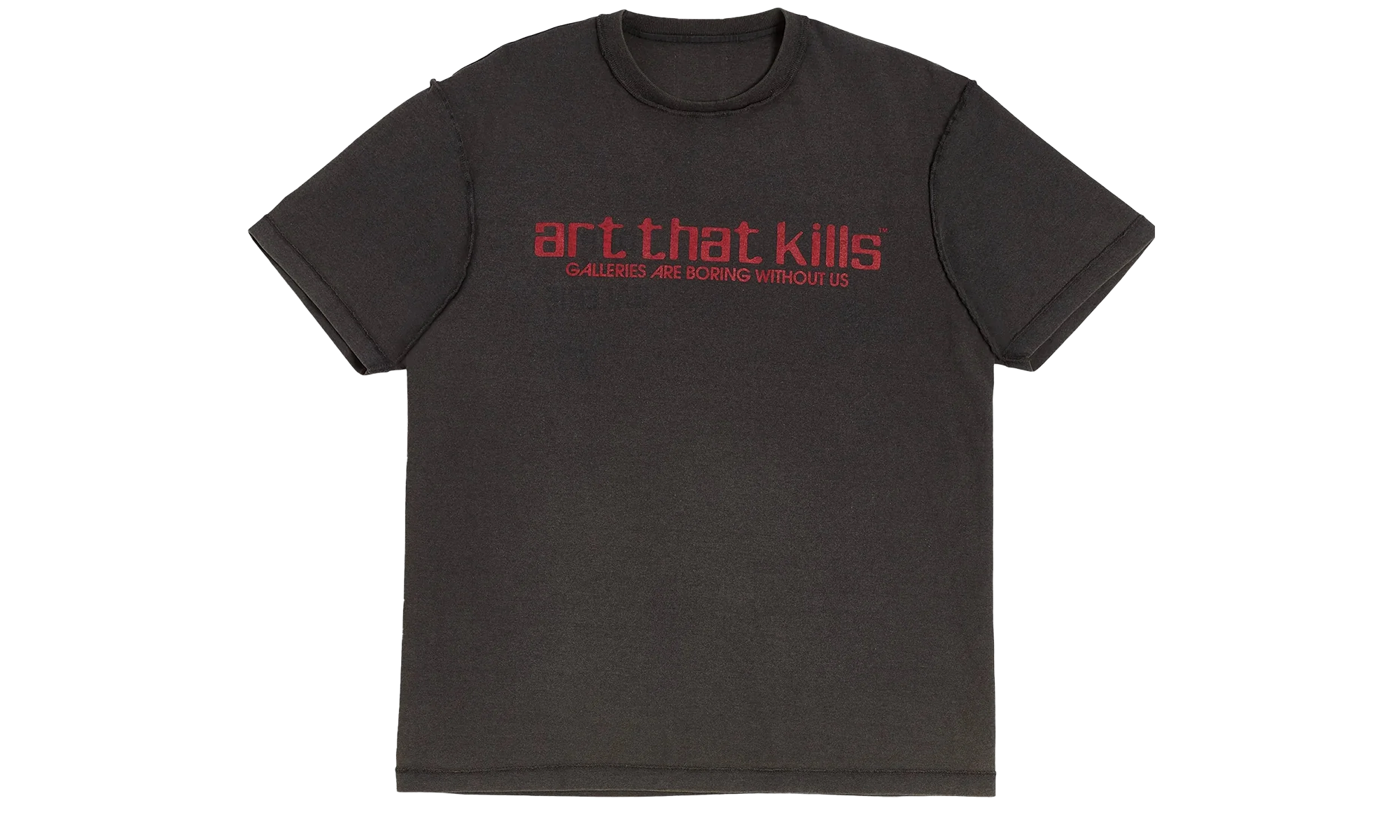ATK Logo Reversible T-Shirt "Faded Black" E0AA9734