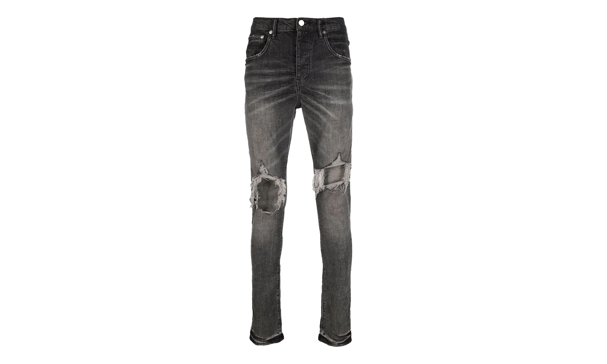 Low Rise Slim Fit Jeans with Slim Leg "Grey Dirty Blowout" P002 GEB