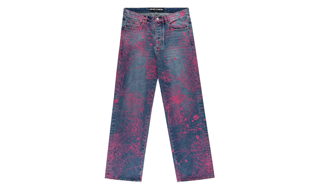 V2 Web Denim Jeans "Pink" SP5der134