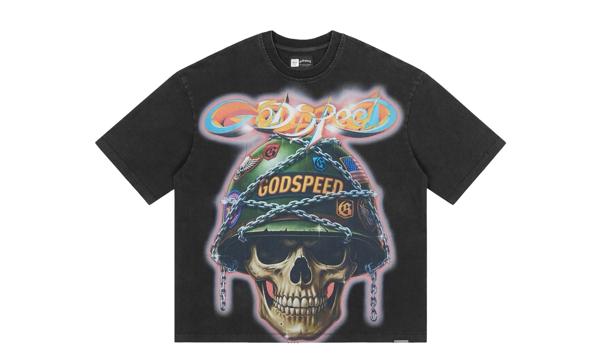 Badges of Honor Tee "Black Wash" GS152