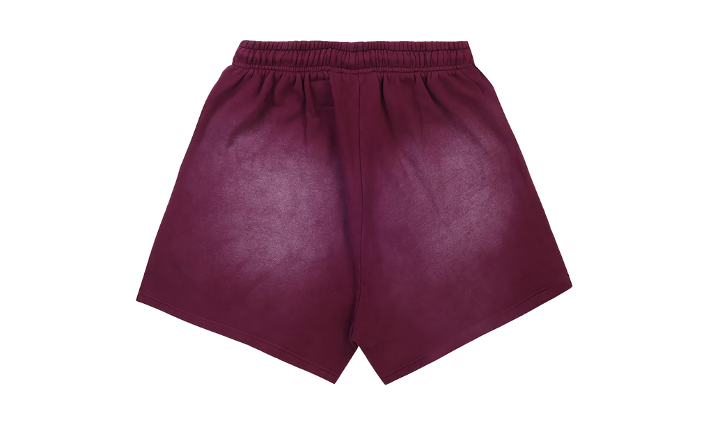 Flame Shorts "Burgundy / White" HSR099