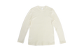Waffle CH Logo Embroidered Long Sleeve "White" CHRM0511