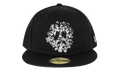 Peace Wreath Snapback Hat "Black" DT489