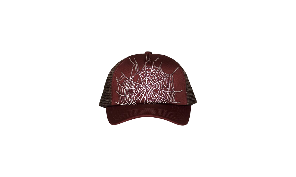 Web Trucker Hat Mens Style "Brown" SP5der63