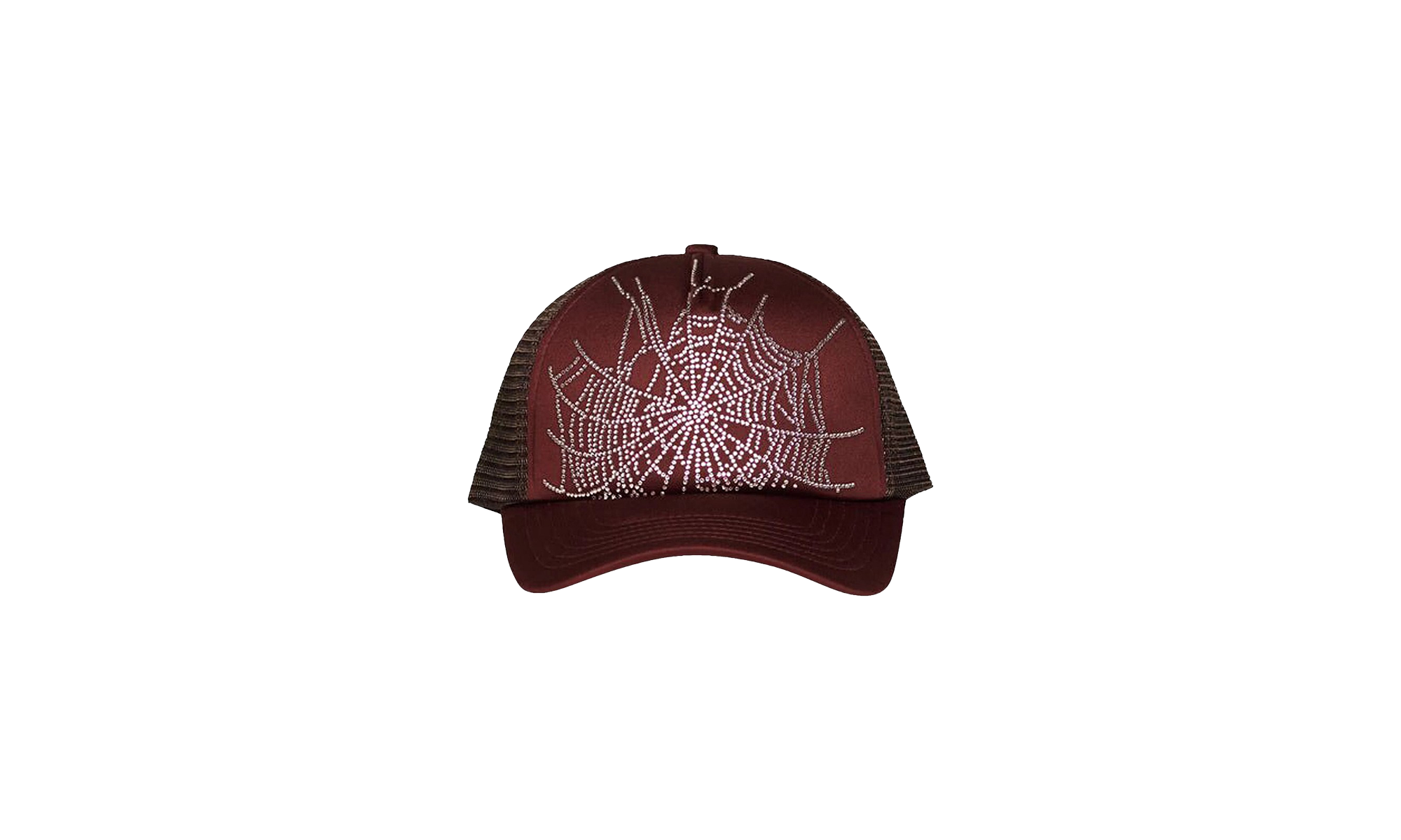 Web Trucker Hat Mens Style "Brown" SP5der63