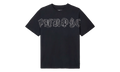 Logo Print Cotton T-Shirt "Black" P104 TBGO425