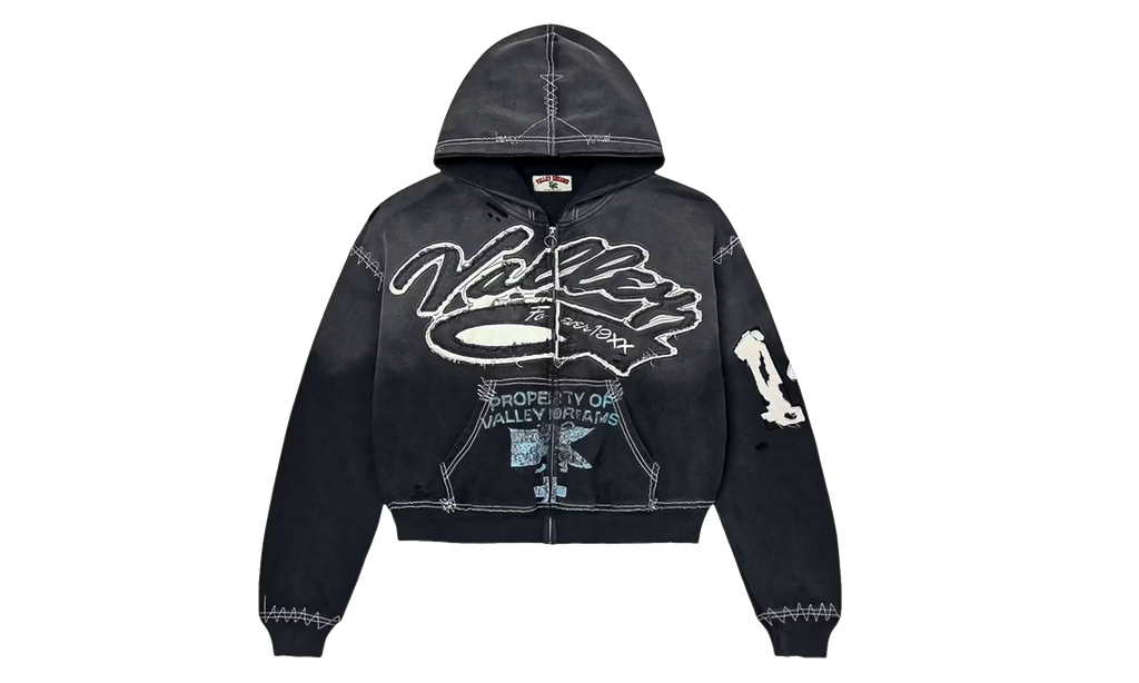 Religion Zip-Up Hoodie "Black" VAL156