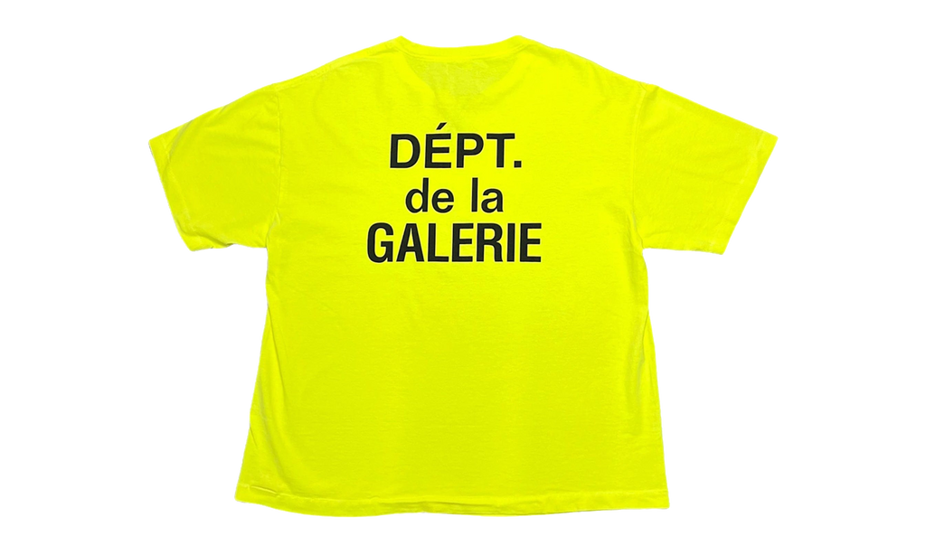 French Logo Short Sleeve Tee Shirt "Flo Green" GDFLSSTSFG