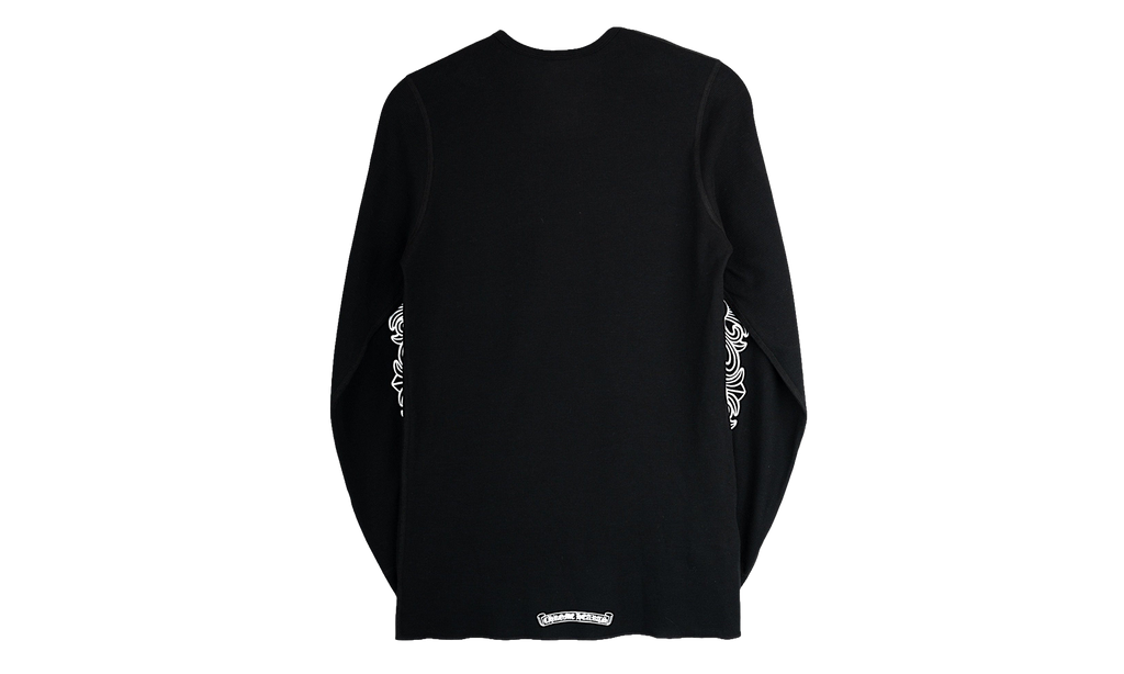 Horseshoe Floral Thermal "Black" CHRM0794