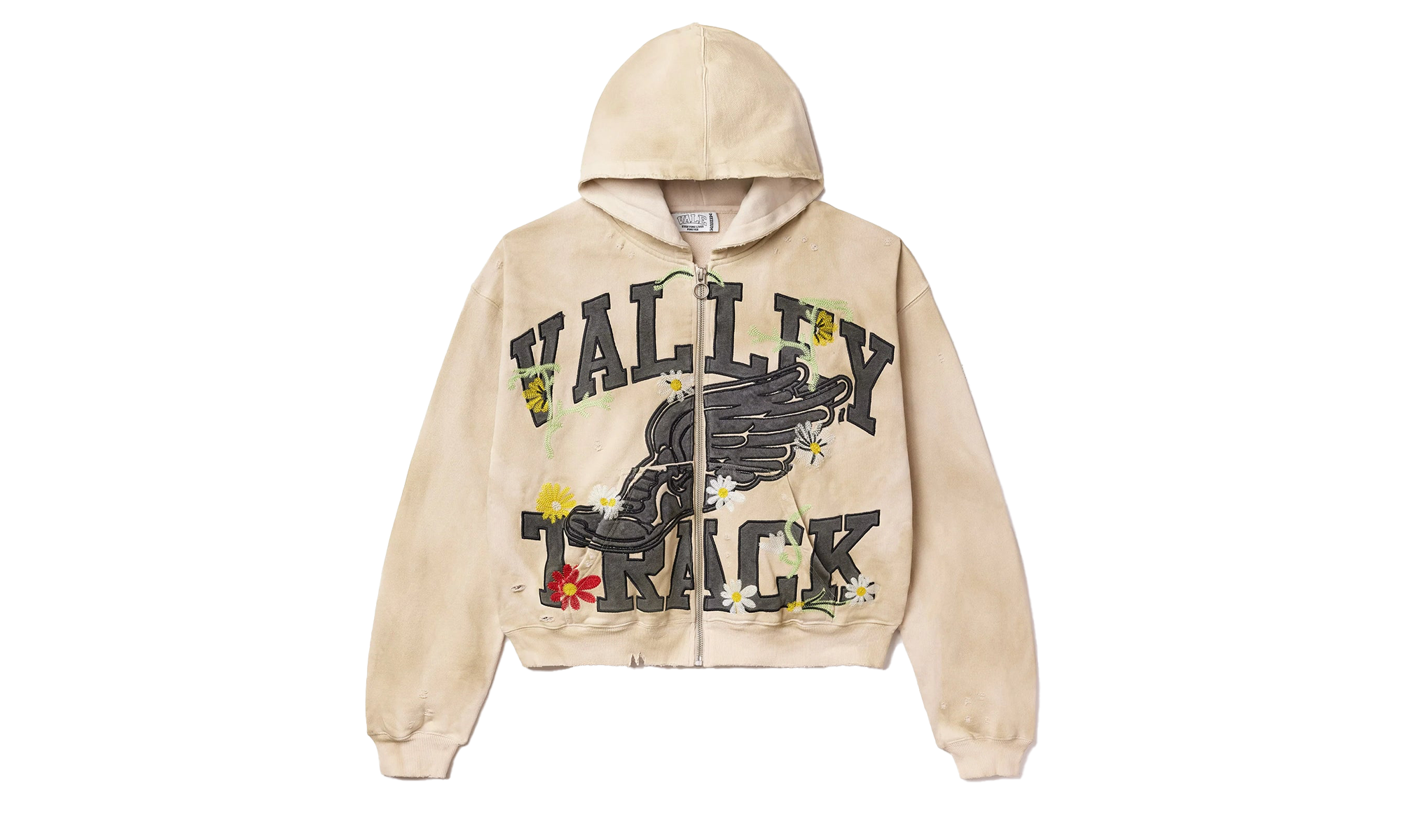 GARDEN ZIP UP HOODIE "Bone" OJGCNDIL