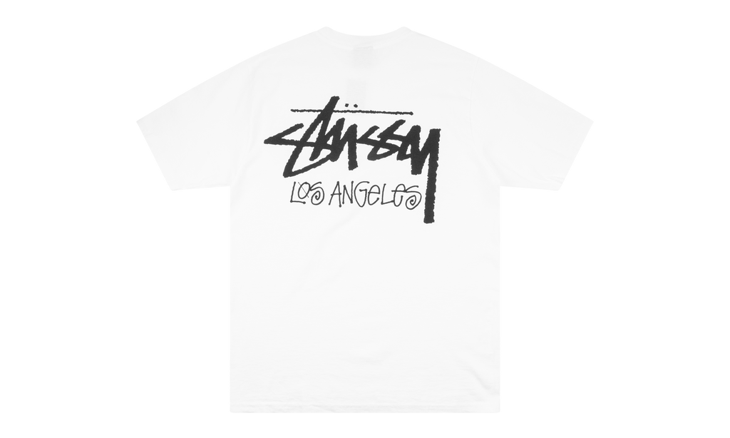 BASIC STÜSSY TEE "Los Angeles Exclusive - White" STUS39