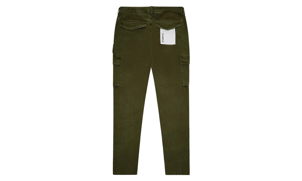 Brushed Twill Cargo Pant "Green" M5075 BTMI225