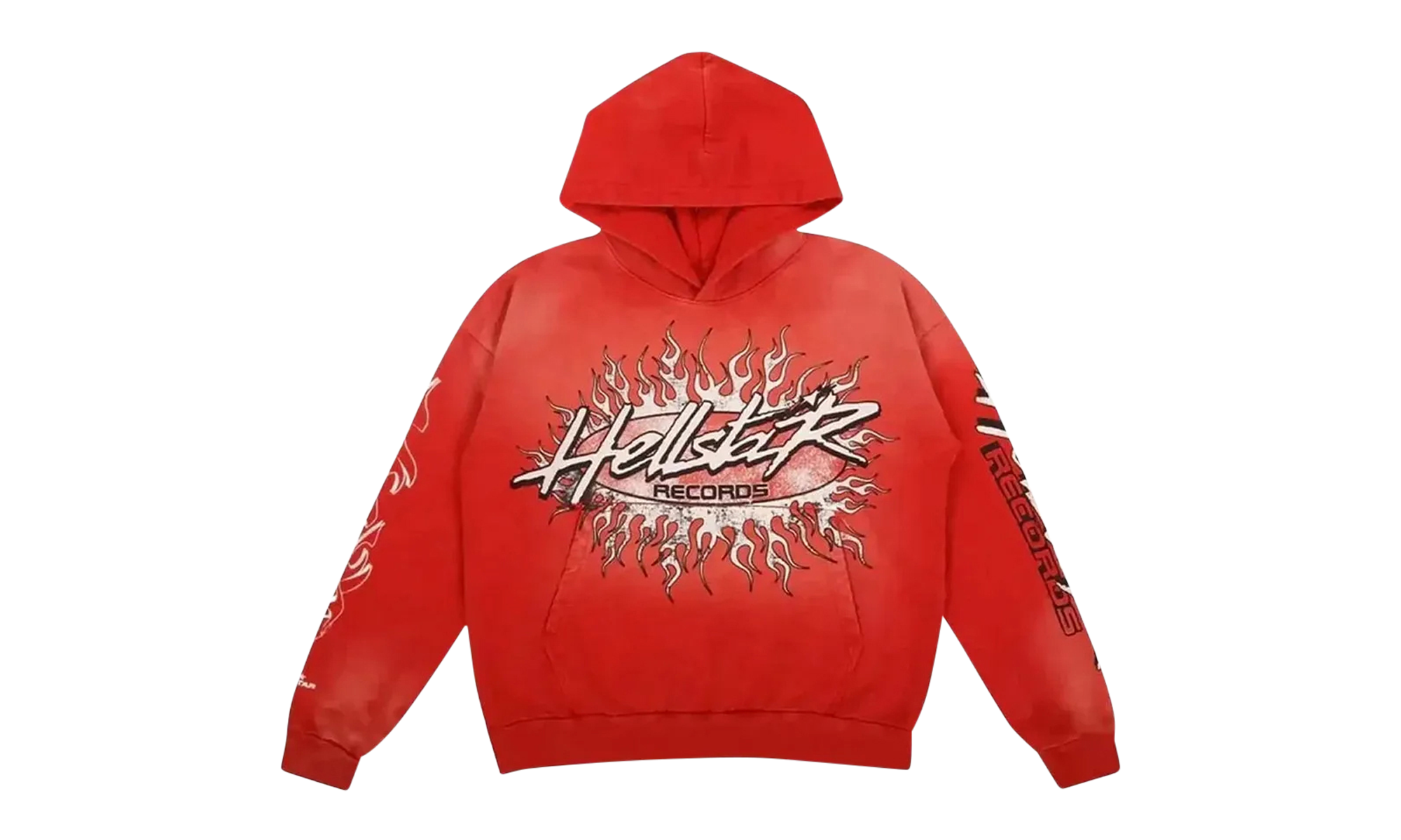 HELLSTAR RECORDS HOODIE "Red" HSR164