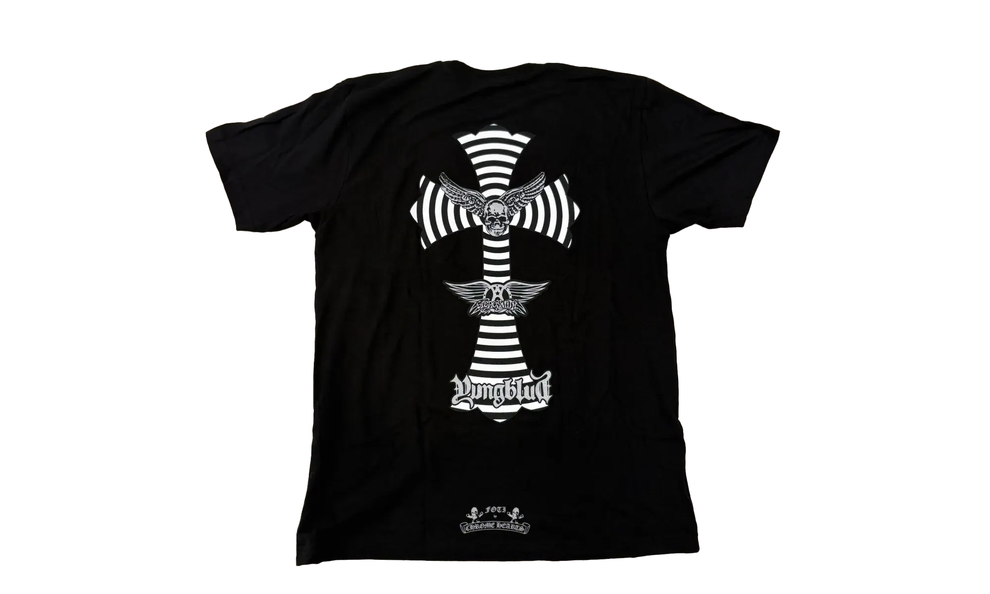 Foti x Yungblud x Aerosmith Tee "Black" CHRM0658