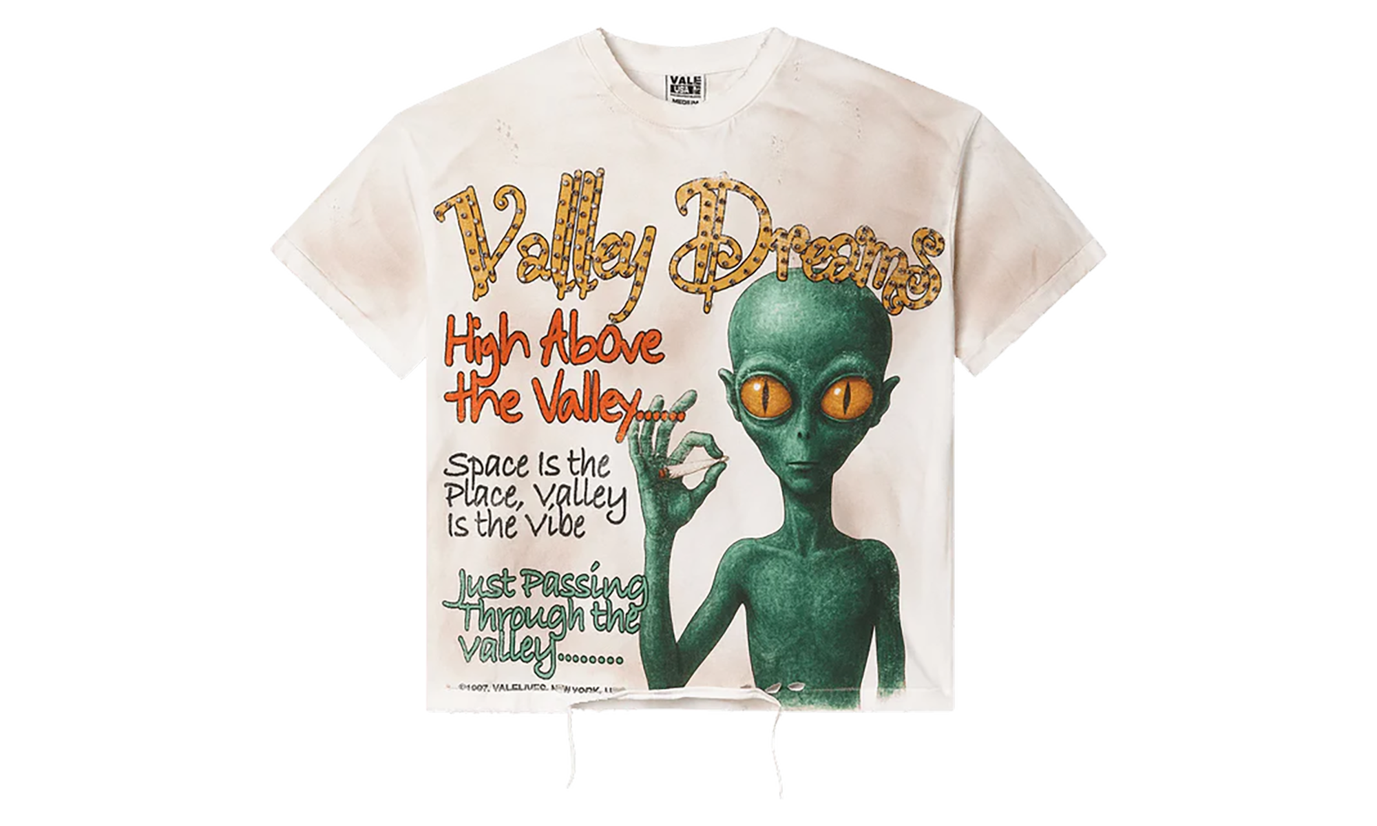 Area 14 Bling Tee "Vintage/White" VALE 06 002 ABT CM