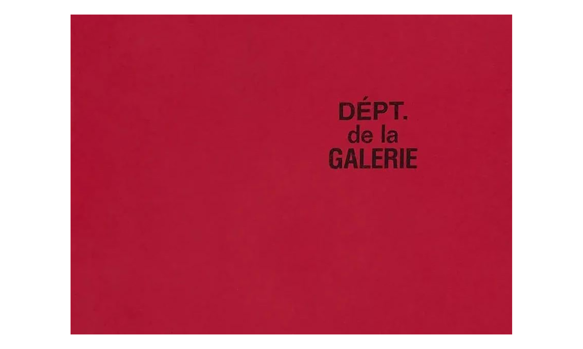 French T-Shirt "Red / Black" GD043