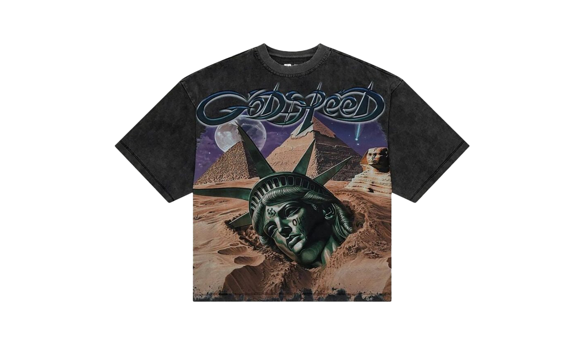 Mother Cairo T-Shirt "Grey Wash" GDSPD14 GW