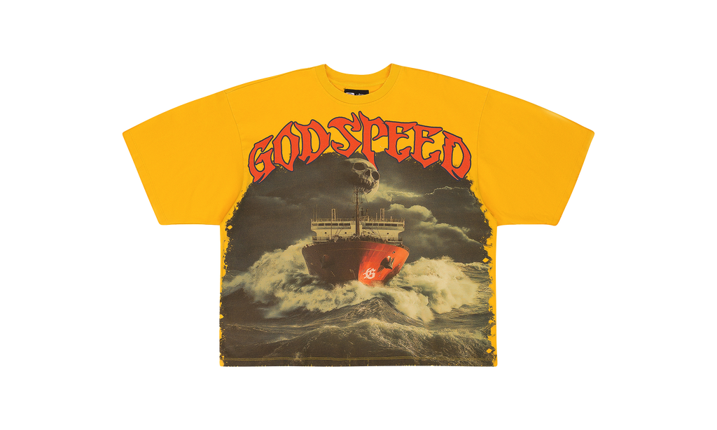 SEA SICK T-SHIRT "Yellow" SEA SICK YELLOW