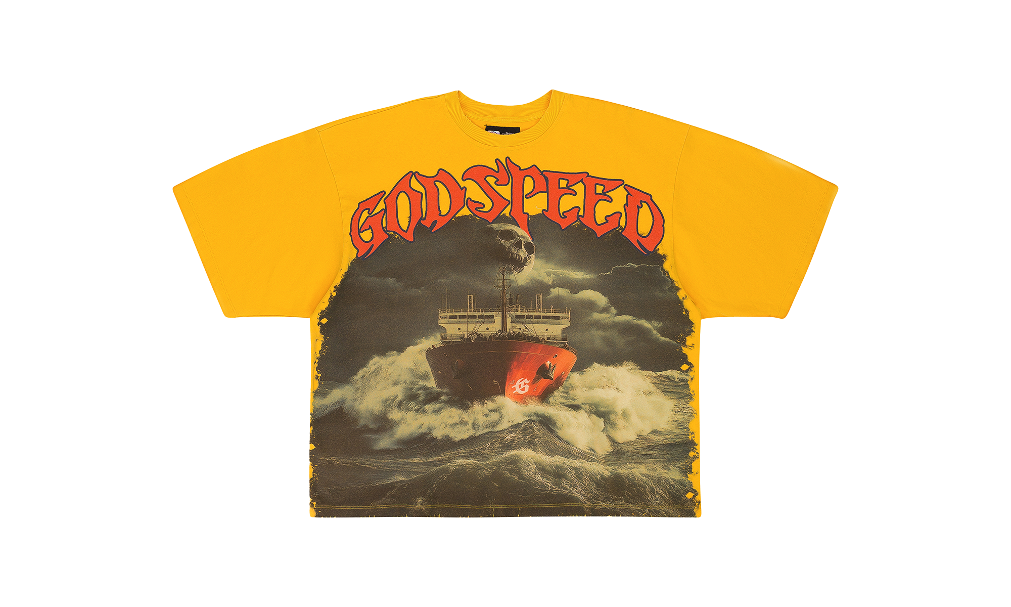 SEA SICK T-SHIRT "Yellow" SEA SICK YELLOW