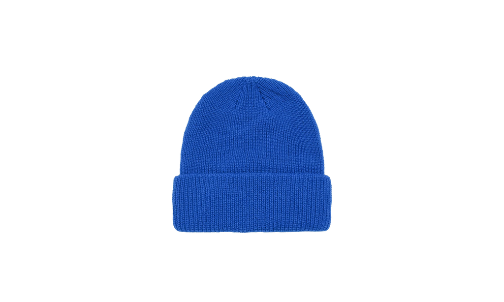 BASIC CUFF BEANIE "ADMIRAL BLUE" STUS112