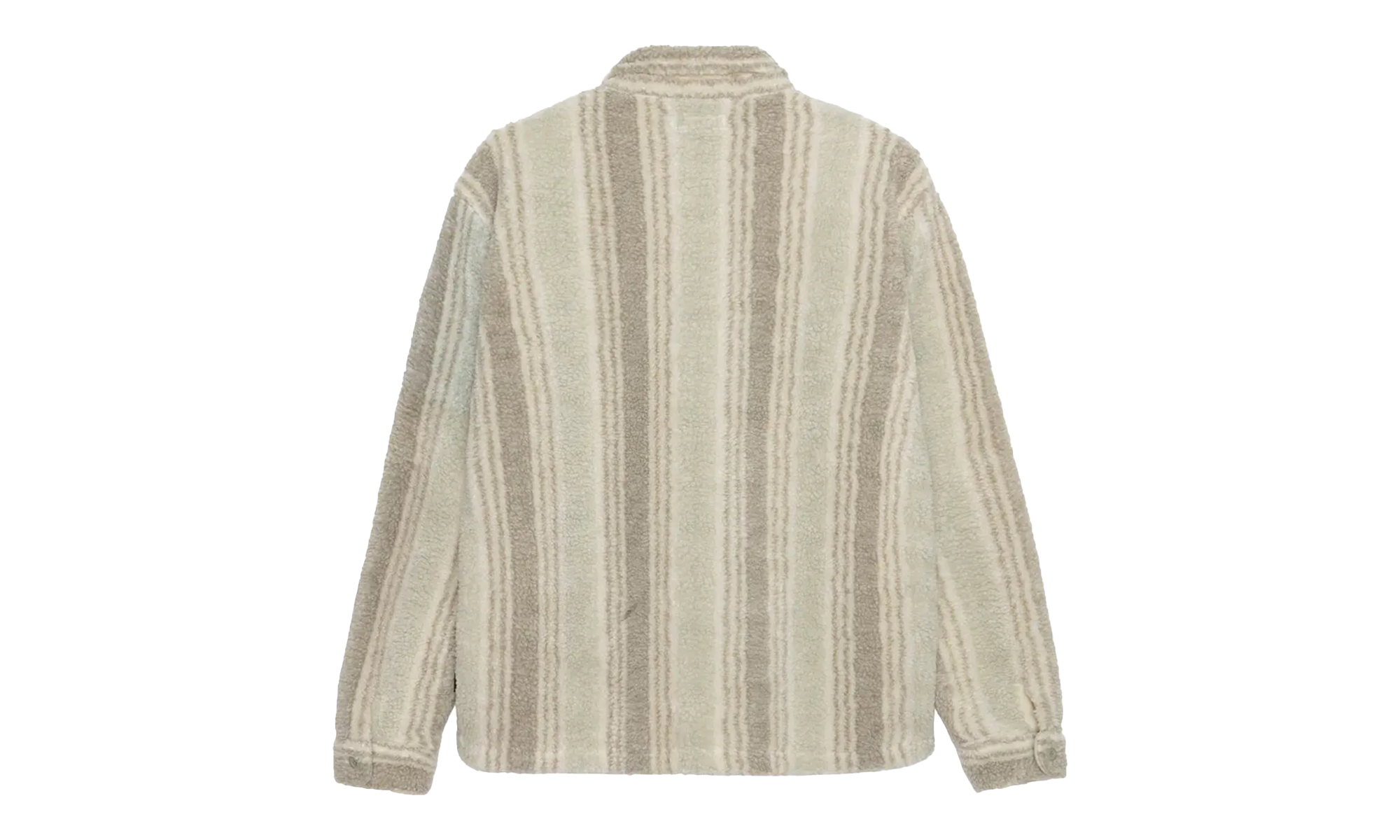 Stripe Sherpa Shirt "Natural" STUS73