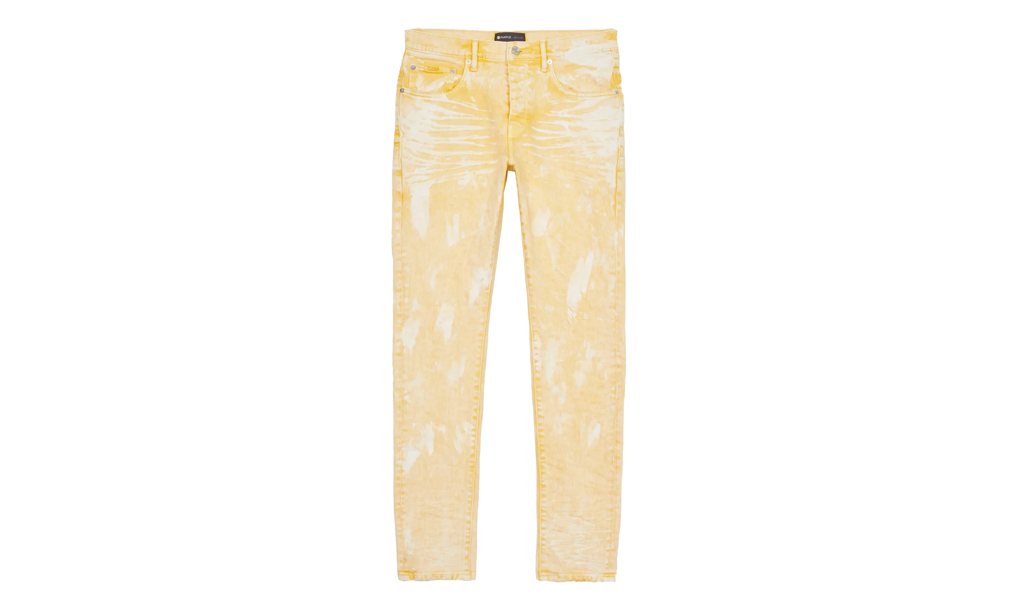 Low Rise Skinny Jeans "Bright Yellow/Hard Wax" P001 BYHW222