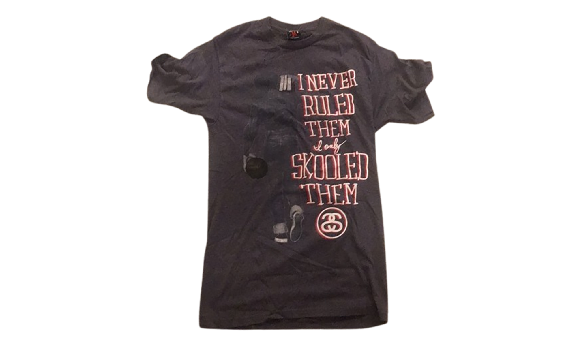 I Never Rule Them tee "Vintage Black" STUS389