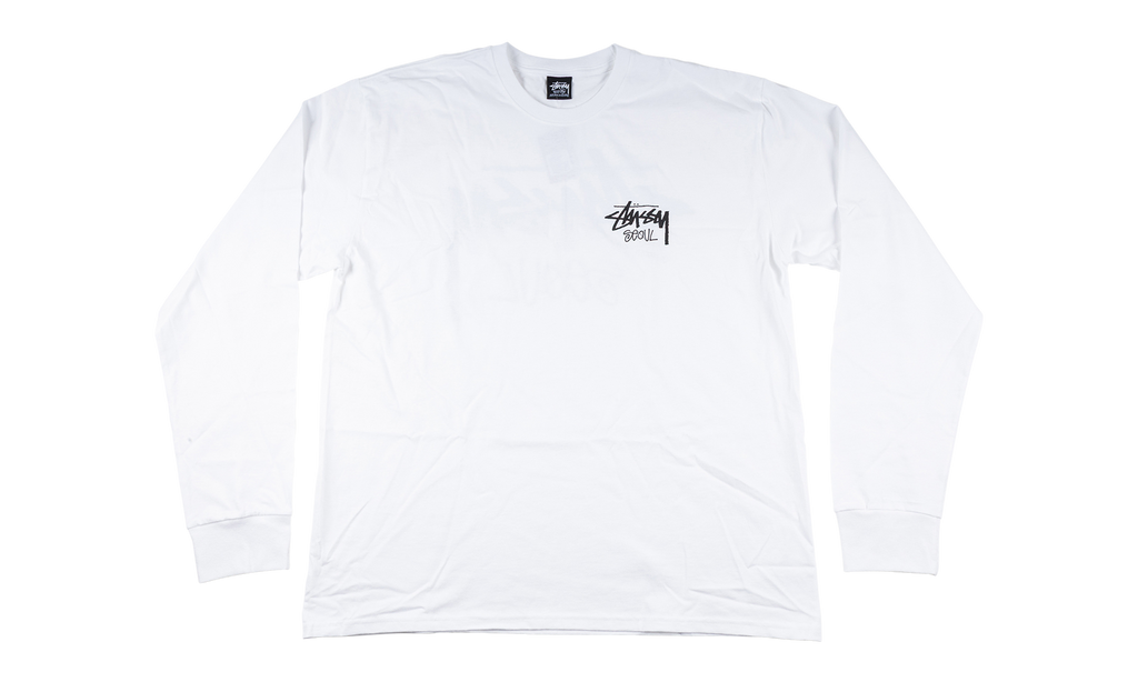 Seoul Chapter Longsleeve Tee "White" STUS443