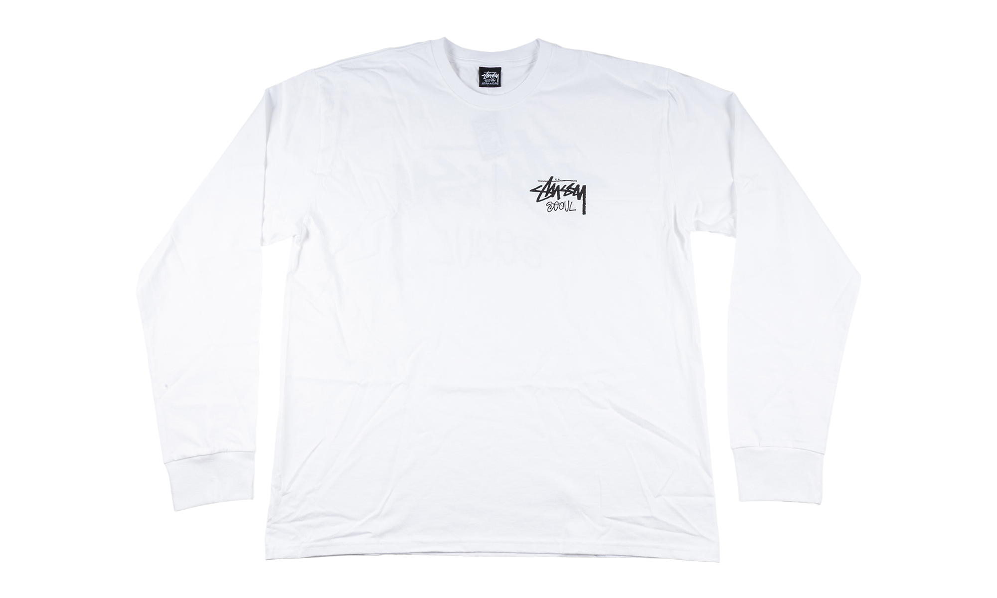 Seoul Chapter Longsleeve Tee "White" STUS443