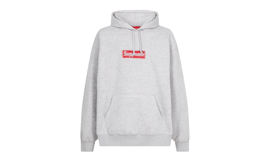 Supreme Inside Out Box Logo Hooded Sweatshirt "Heather Grey" SU23218