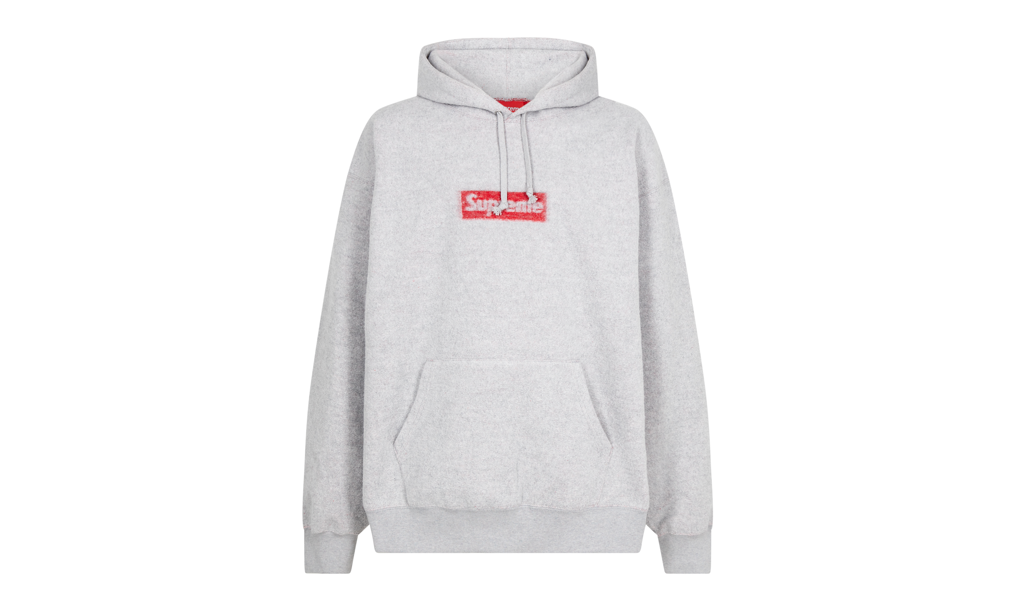 Supreme Inside Out Box Logo Hooded Sweatshirt "Heather Grey" SU23218