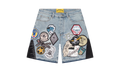 Patchwork Denim Shorts V2 "Blue" LBHCPK9I