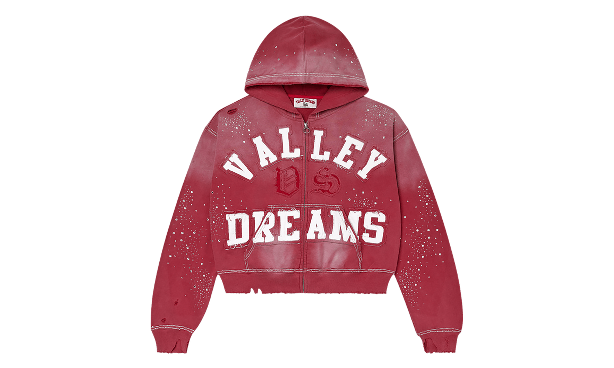 Classico Zip Up Hoodie "Ruby" 11451 10004VFCZUH RUBY