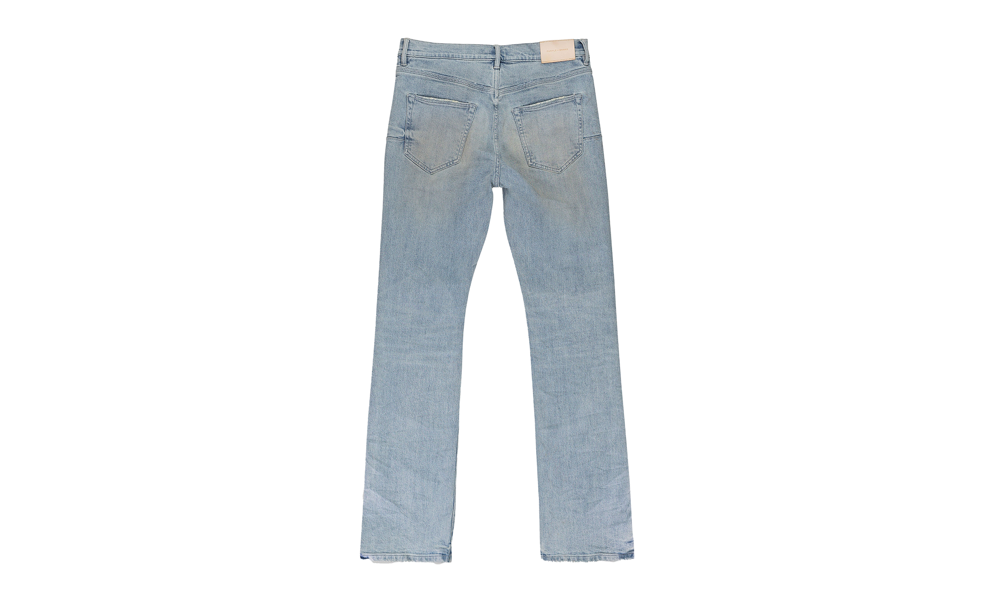 WORN LIGHT INDIGO FLARE "Blue" P004 WLIW823