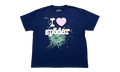 Souvenir Web Logo Short Sleeve Tee "Navy Blue" SP5der324