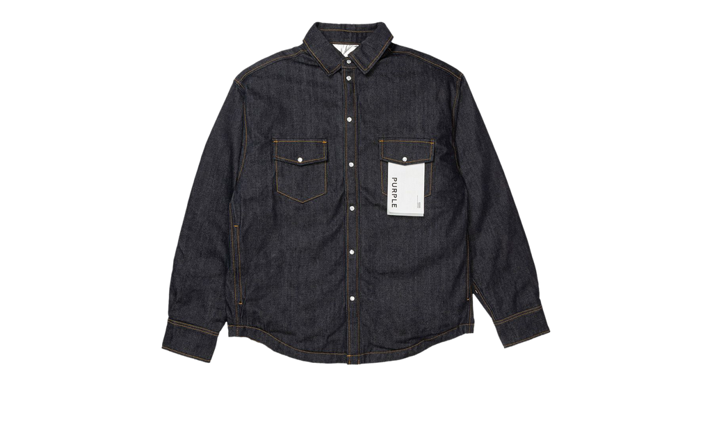 PADDED WESTERN JACKET "Blue" P037 PWSR124