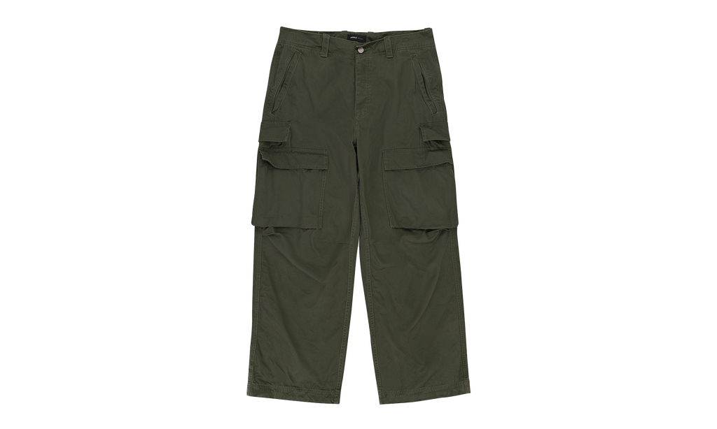 DOUBLE POCKET CARGO "Green" P527 DPWM124