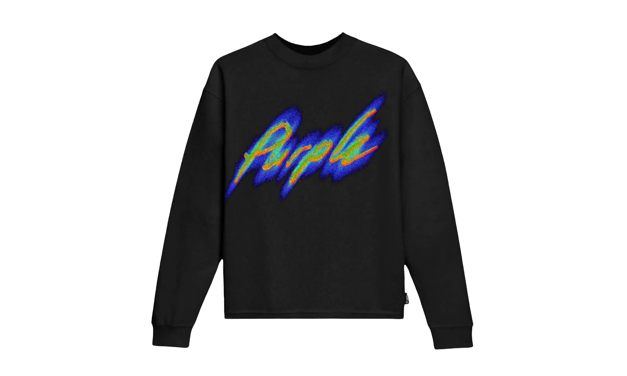 Textured Jersey Long Sleeve Tee "Black" P204 JBBS123