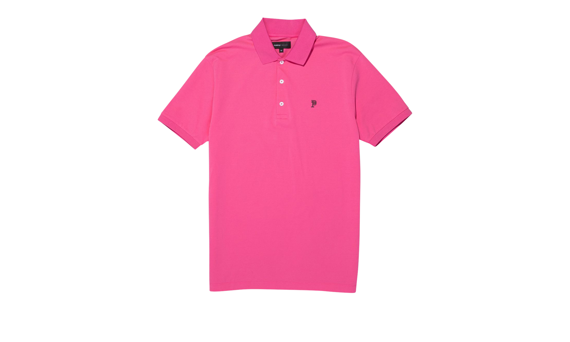 PIQUE KNIT POLO "Pink" P125 MPNP423