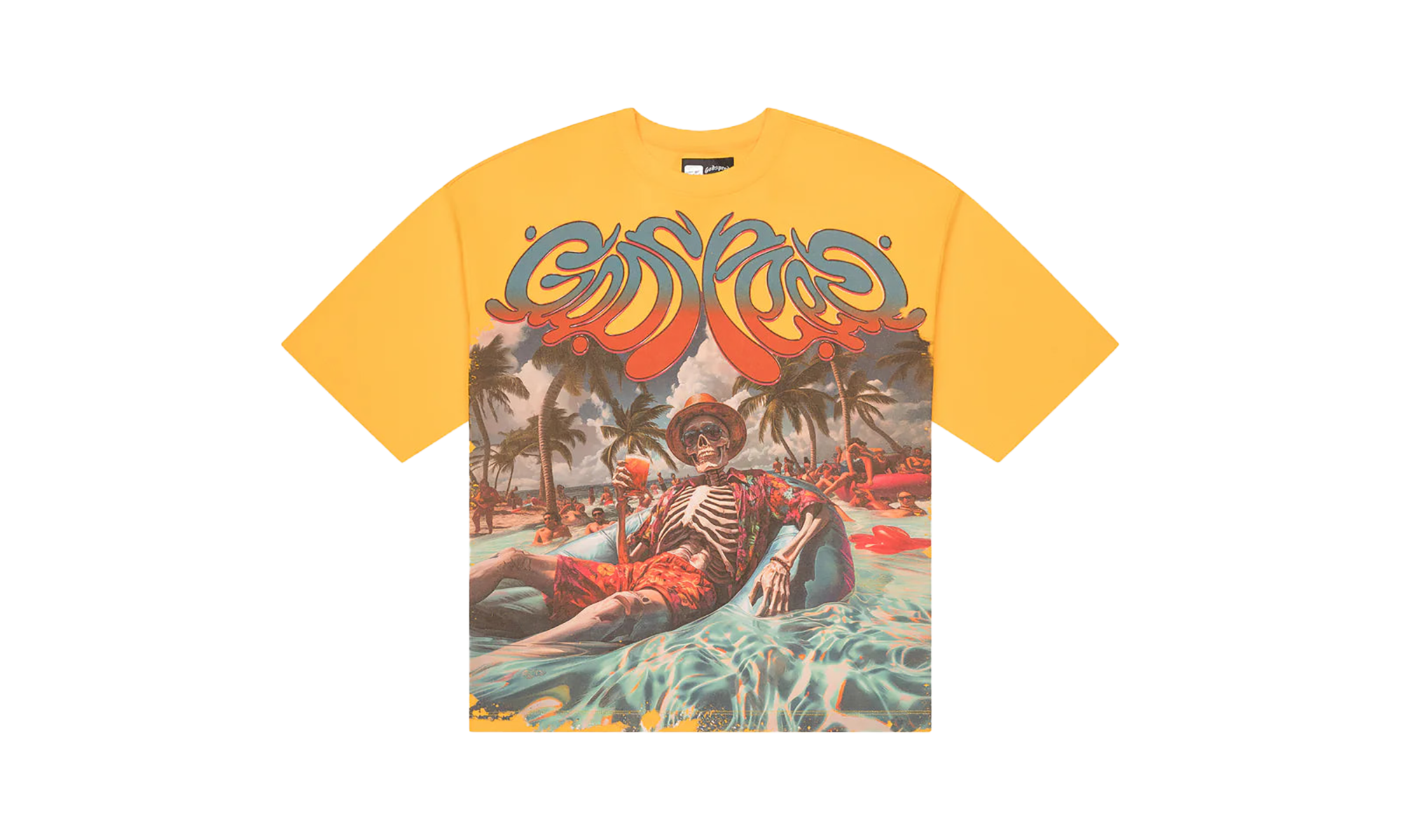 Pool Party T-Shirt "Yellow Wash" GS TEE 42276 K7L