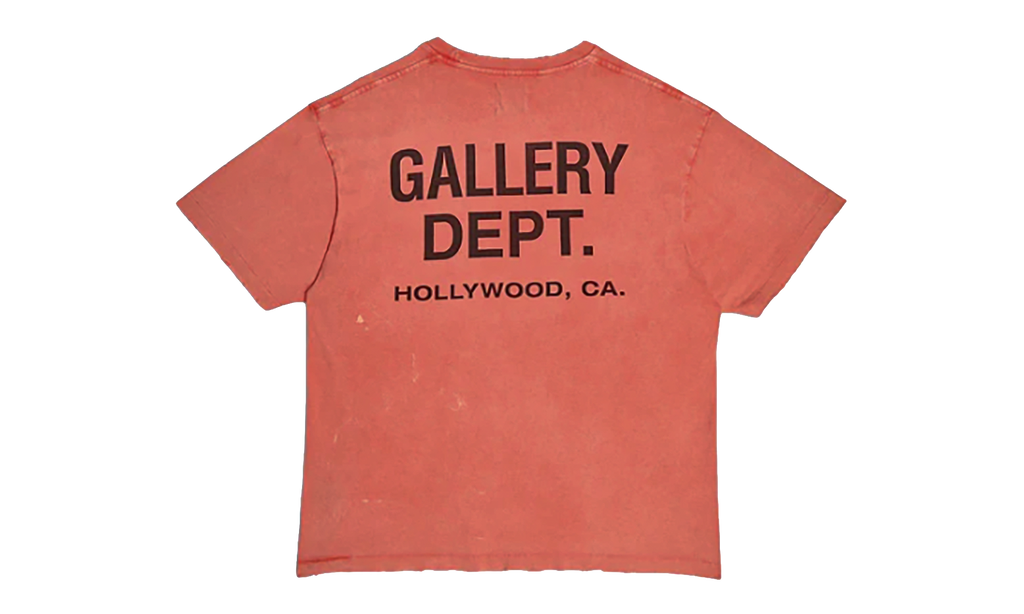 Vintage Pocket Tee "Sun Wash Red" GD021