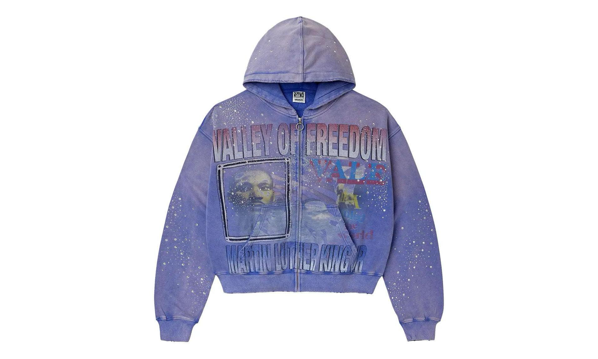 Freedom Zip Up Hoodie "Blue" 10066119