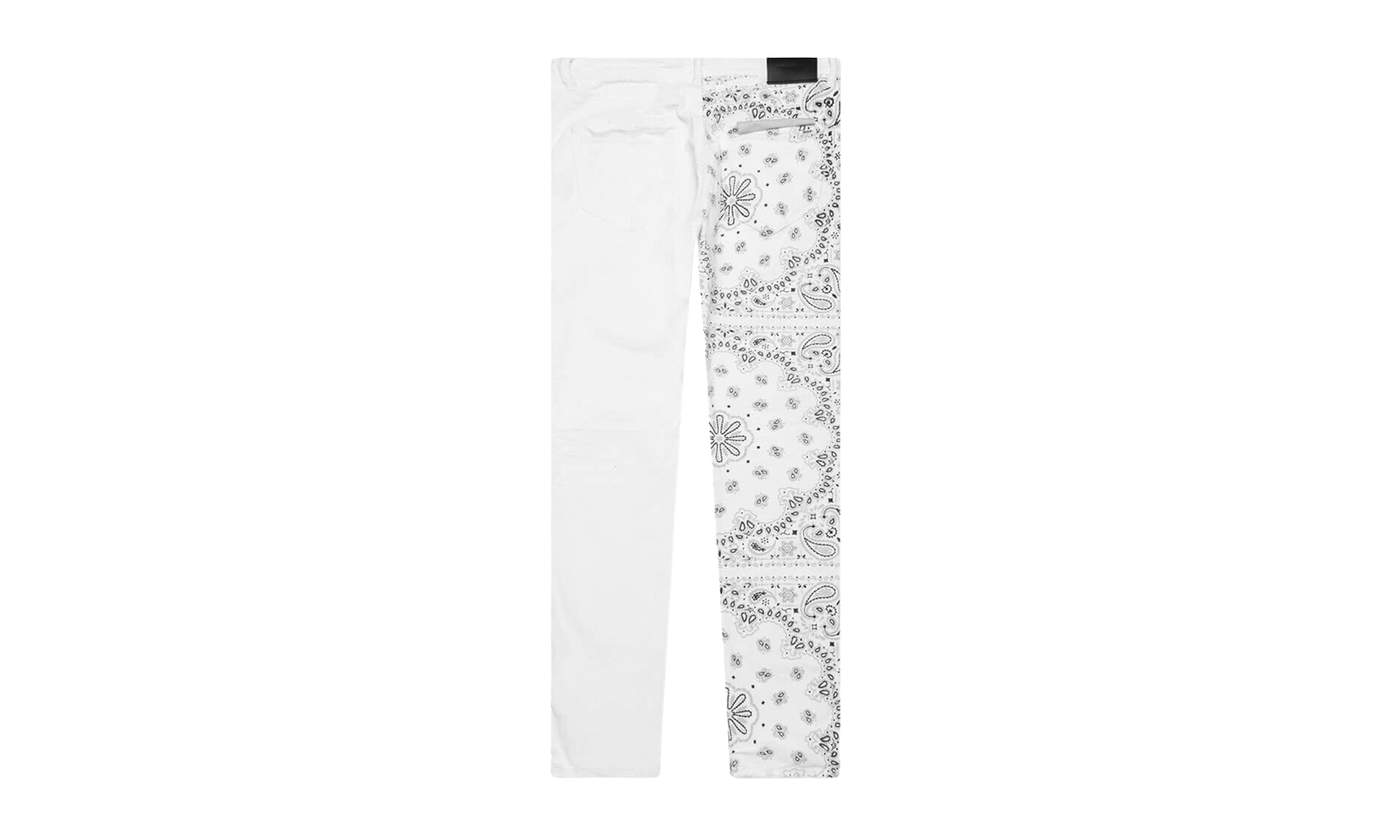 Slim Fit Low Rise Slim Leg Jeans "Corduroy Bandana Print" P001 CBPE222