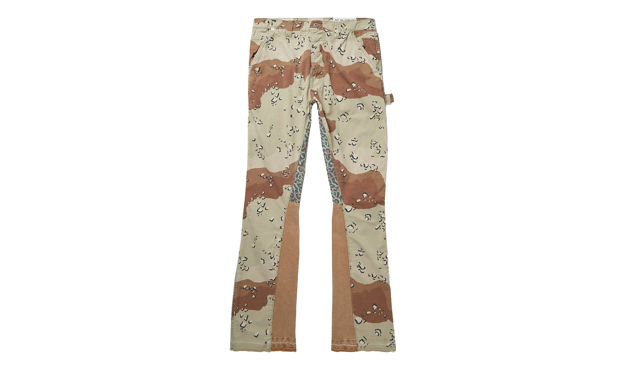 Chocolate Chip LA Flare Camouflage Trousers "Brown" LA 5365 FCHCH