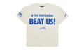 If You Dont Like Us Beat Us Sleeveless T-Shirt "White" HSR188