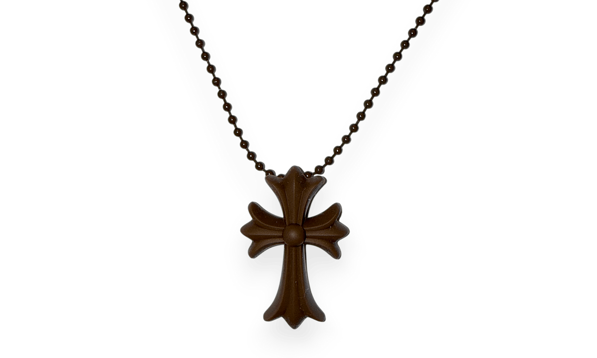 CH Silicon necklace "Brown" CHRM0496