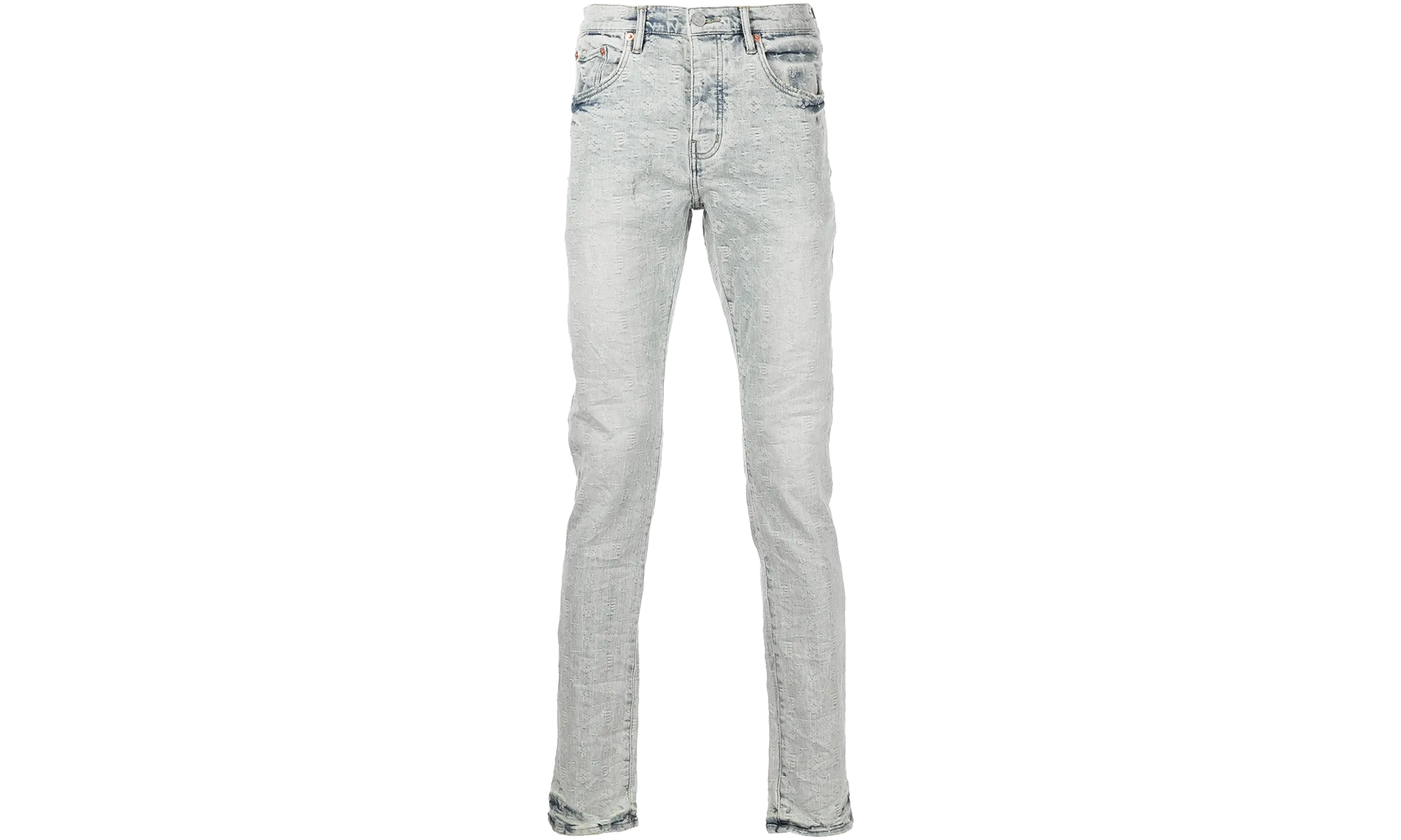 SUPERLIGHT INDIGO JACQUARD MONOGRAM "Blue" P001 SLIJ222