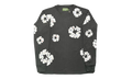 Rhinestone Cotton Wreath Thermal "Vintage Black" DT031