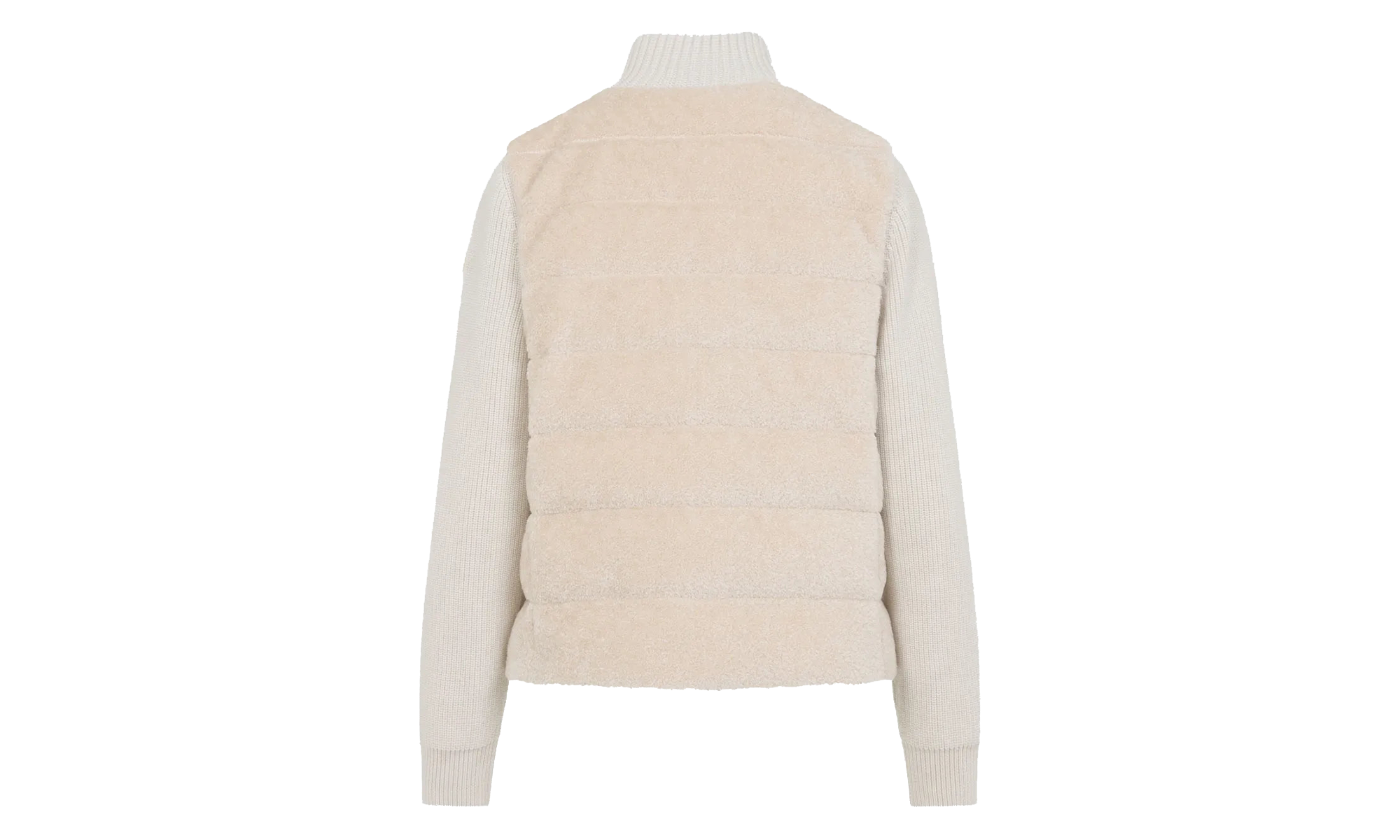 Stand Up Collar Zip Up Cardigan WMNS "White" MON53