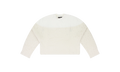 Drop Needle Crewneck Wmns "Cream" PS22WKL005_ALABASTER